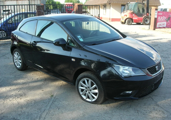 Seat Ibiza cena 9500 przebieg: 130990, rok produkcji 2013 z Toszek małe 121